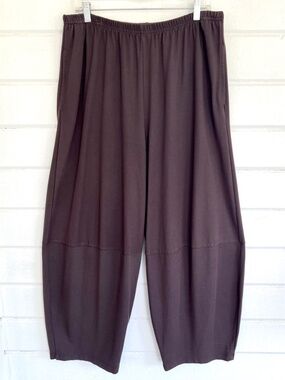 BRYN WALKER Stretch Modal Jersey Oliver Pants in Brown - XL